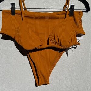 Vitamin A Orange Bikini Set